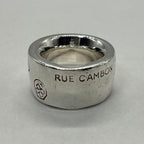 Chanel Cambon Ring Logo Vintage — view 5