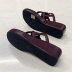 Hermes Gypsy Chaine D'ancre Platform Thong Sandals — view 6