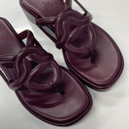 Hermes Gypsy Chaine D'ancre Platform Thong Sandals — view 9