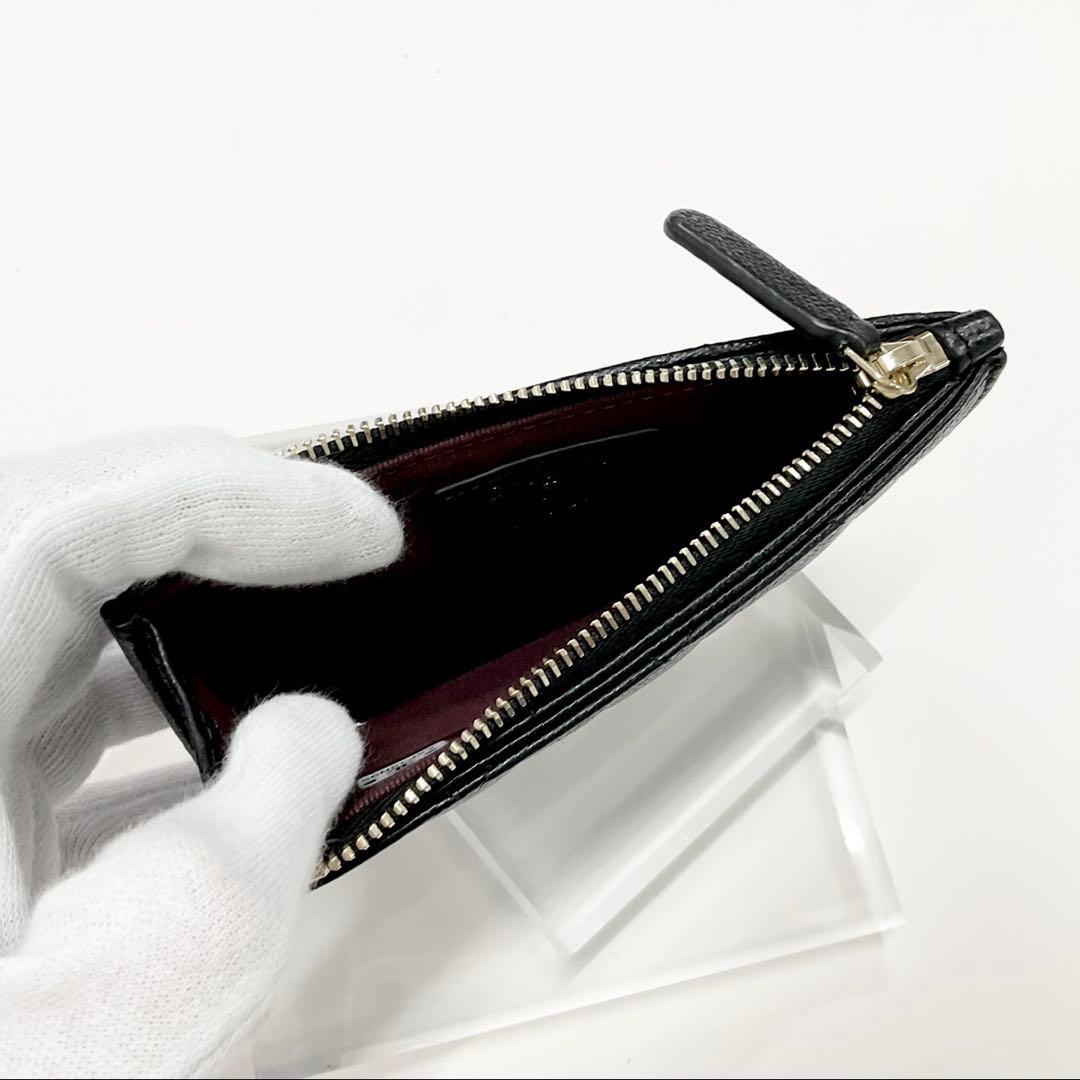 Chanel Caviar Leather CC Logo Fragment Case Coin Purse — view 7