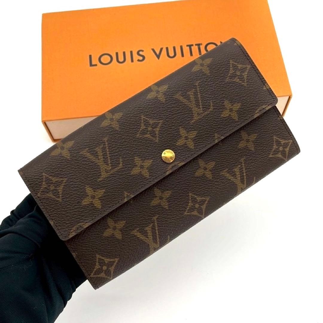 Louis Vuitton Portefeuille Sarah Monogram Wallet Fold