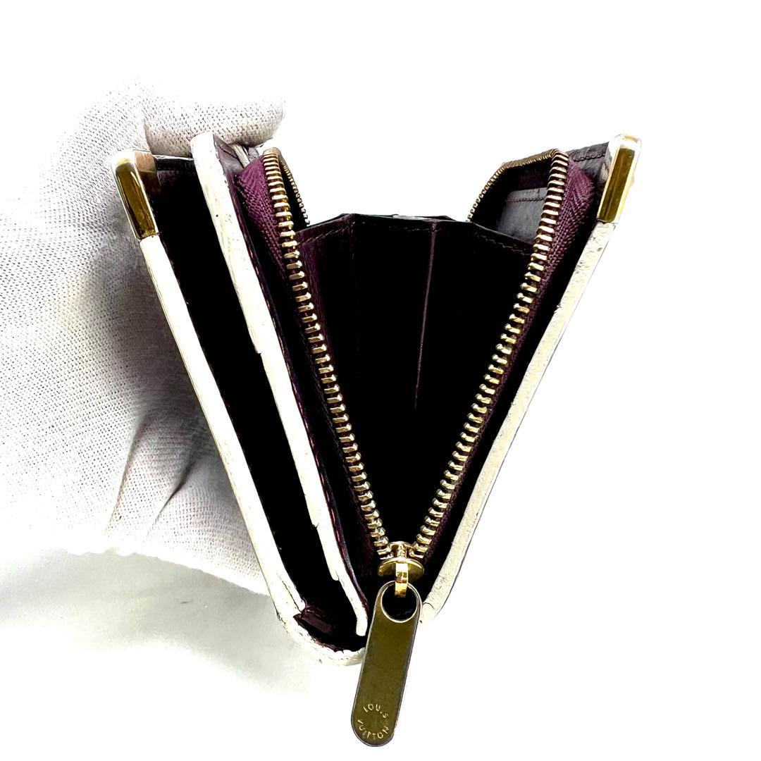 Louis Vuitton Suhali Compact Zip Purple Bifold Wallet — view 3