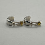 Chanel Logo Earrings Vintage — view 3