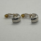 Chanel Logo Earrings Vintage — view 4