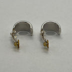 Chanel Logo Earrings Vintage — view 5