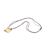 Hermes Logo Necklace Brown Beige Buffalo Horn — view 5