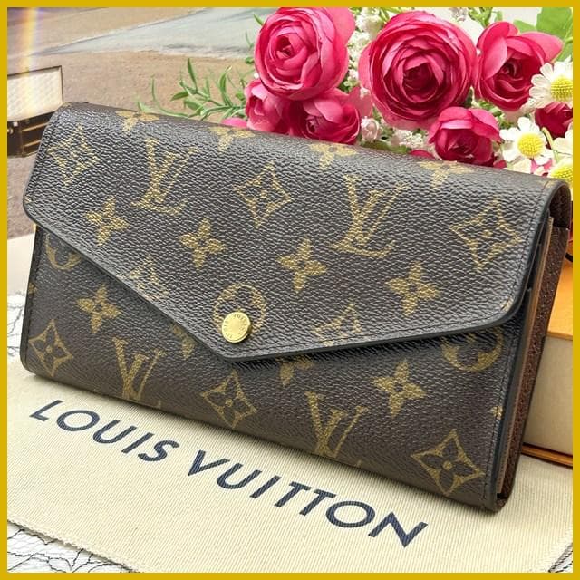 Louis Vuitton Monogram Portefeuille Sarah Wallet