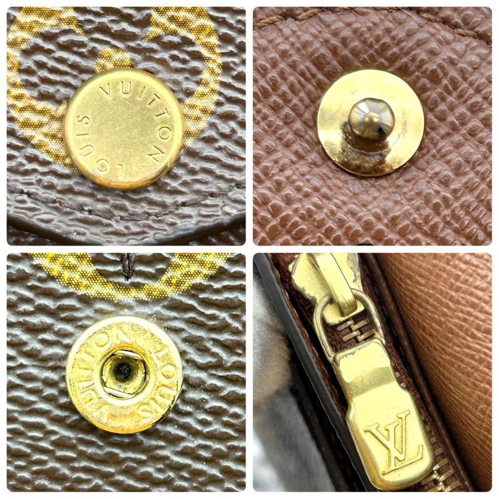 Louis Vuitton Monogram Portefeuille Sarah Wallet — view 8