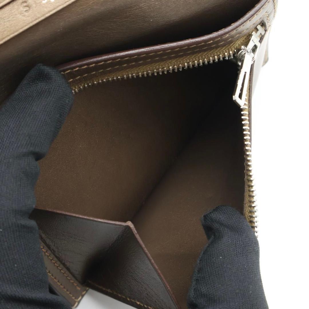Hermes Bearn Compact Milois Bifold Wallet Blanc — view 5