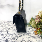 Chanel Vintage Turnlock Quilted Chain Shoulder — view 7