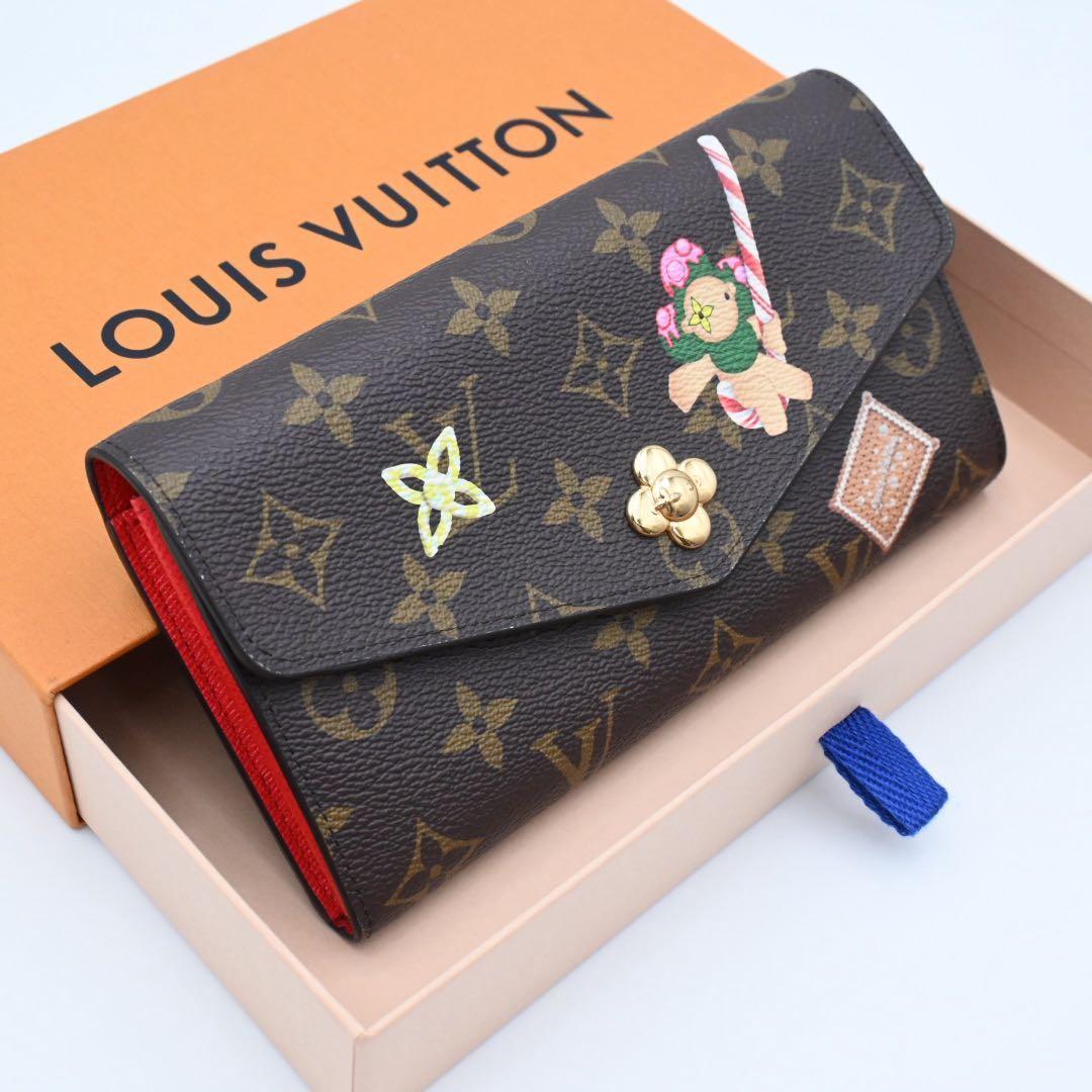 Louis Vuitton Monogram Vivienne Portefeuille Sarah NM Wallet