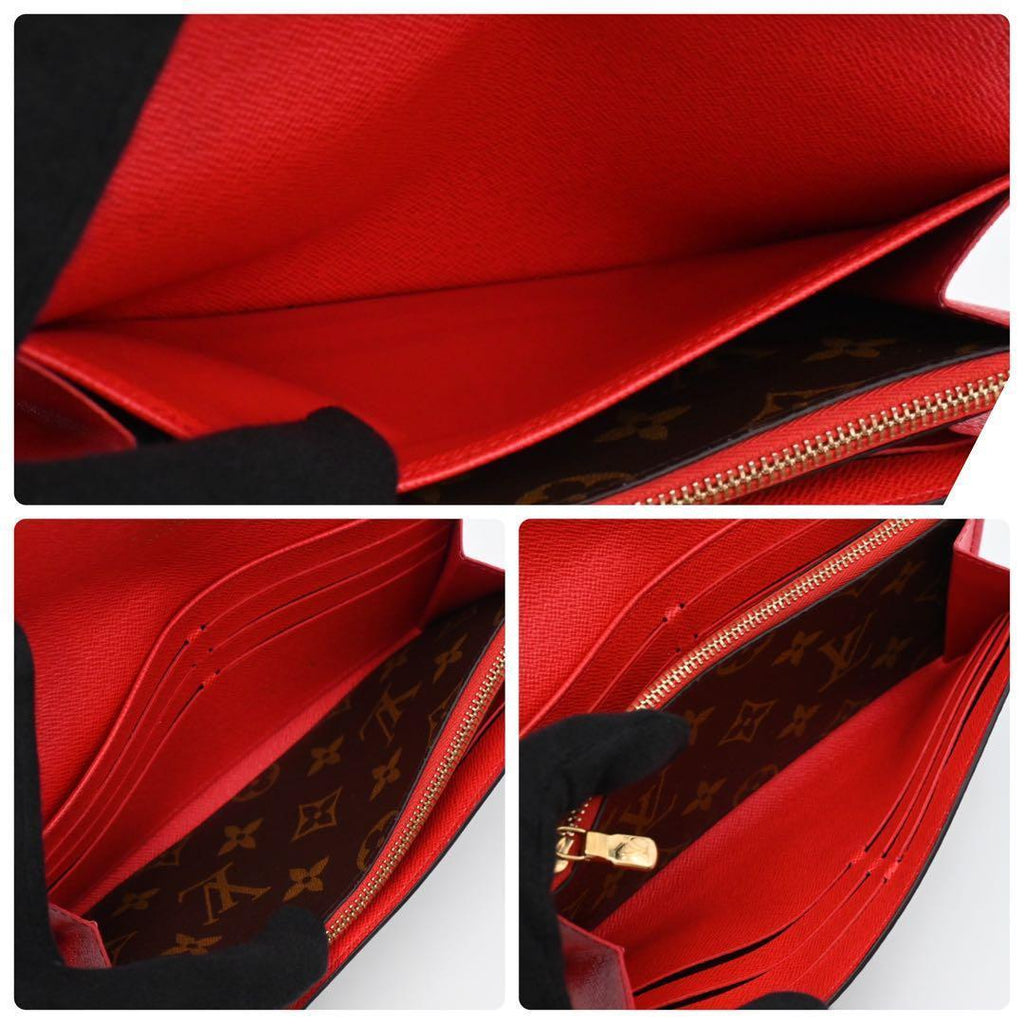 Louis Vuitton Monogram Vivienne Portefeuille Sarah NM Wallet — view 5