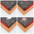 Louis Vuitton Monogram Vivienne Portefeuille Sarah NM Wallet — view 8