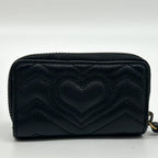 Gucci Marmont Quilted L-shaped Coin Purse Case Double — view 3