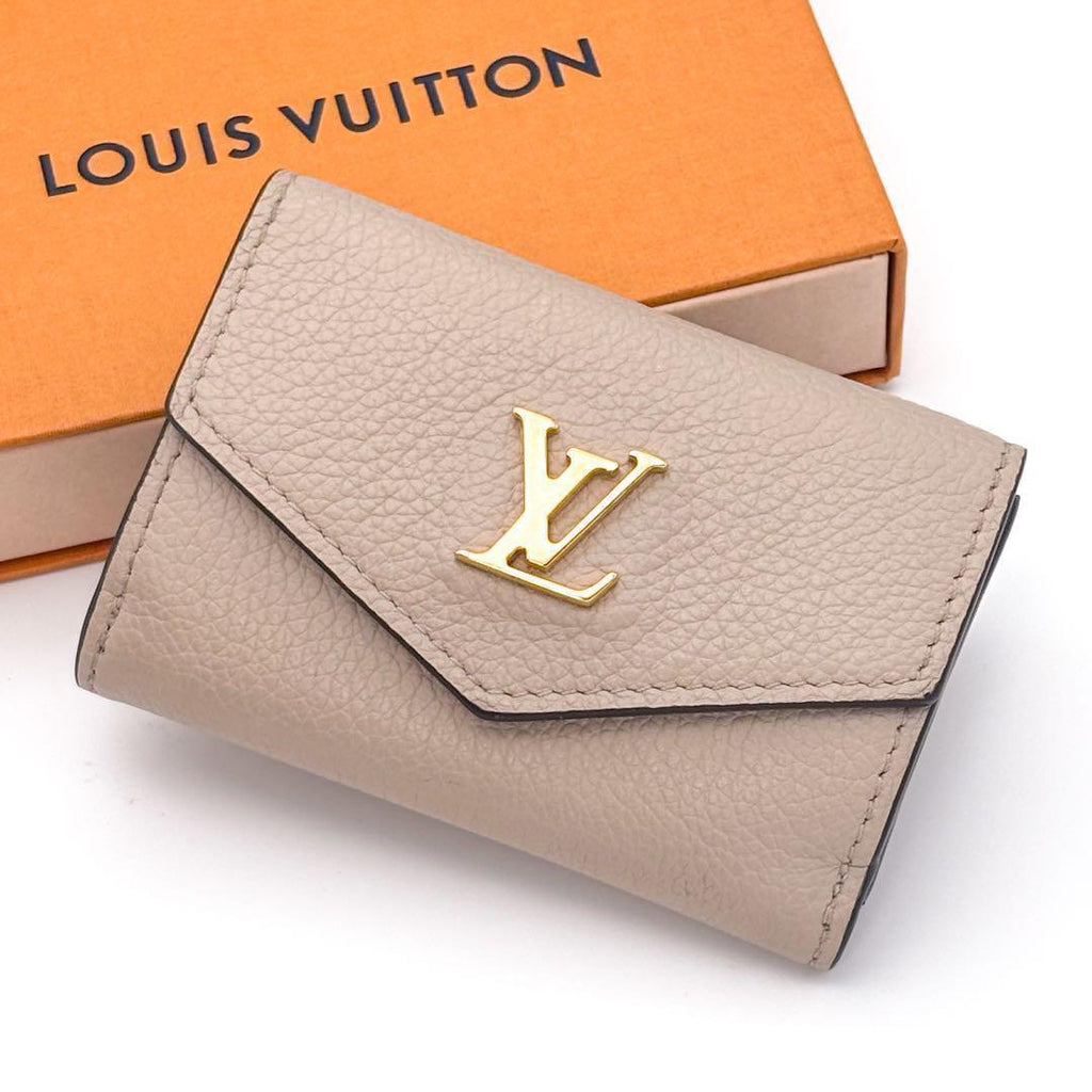 Louis Vuitton Super Wallet Lock Mini Compact Trifold