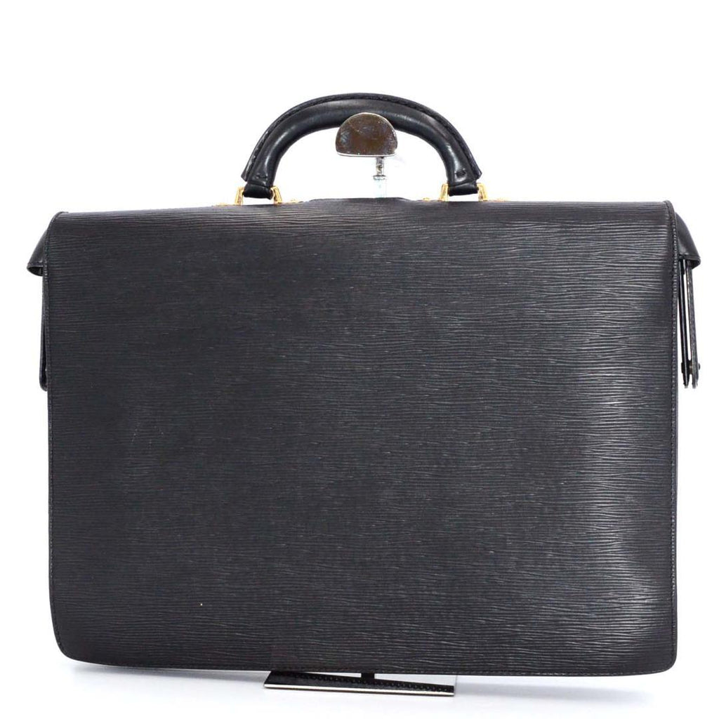 Louis Vuitton Epi Serviette Conseil Briefcase Available Flat — view 2