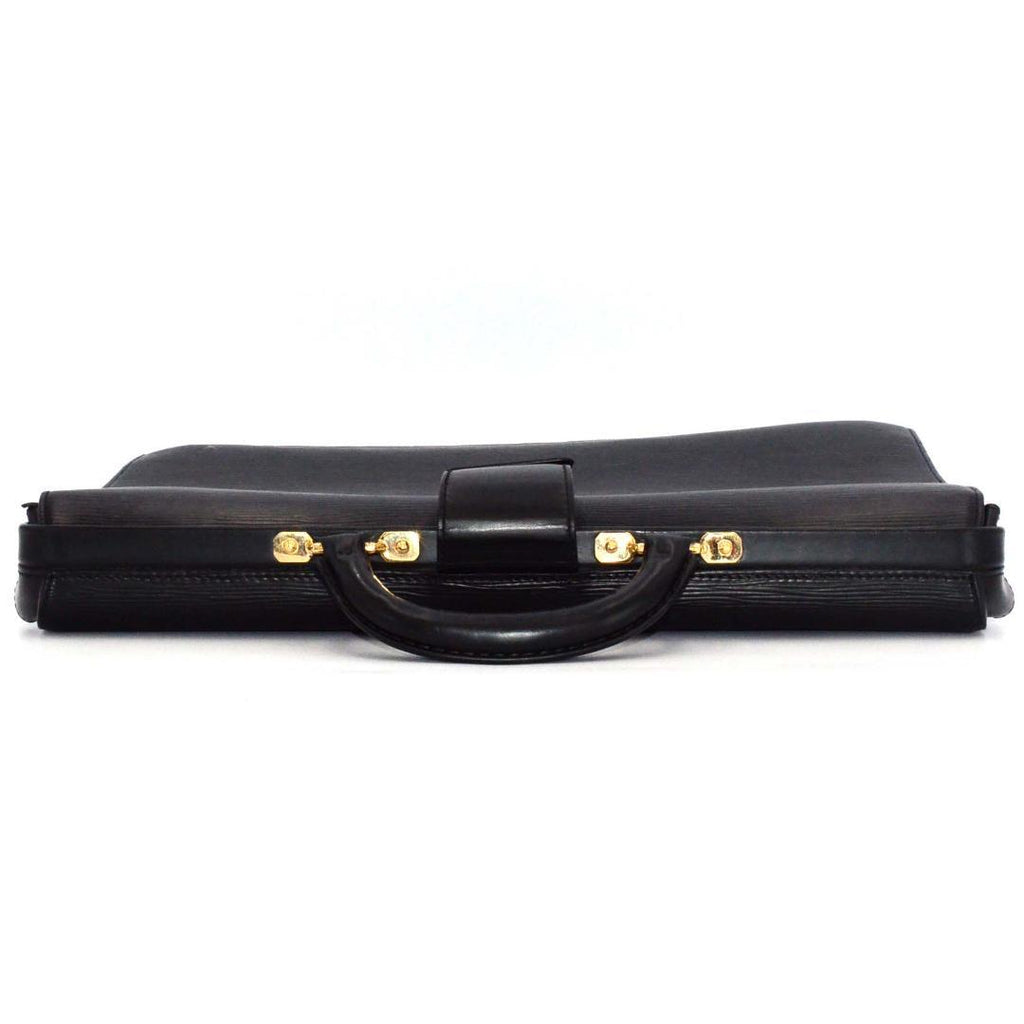 Louis Vuitton Epi Serviette Conseil Briefcase Available Flat — view 7