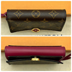 Louis Vuitton Monogram Portefeuille Flor Compact Wallet — view 3