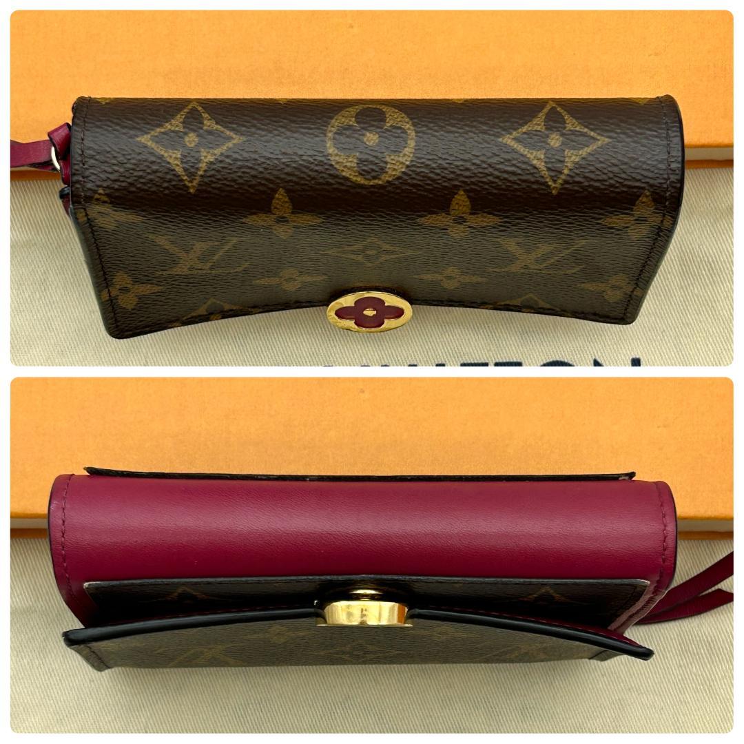Louis Vuitton Monogram Portefeuille Flor Compact Wallet — view 3