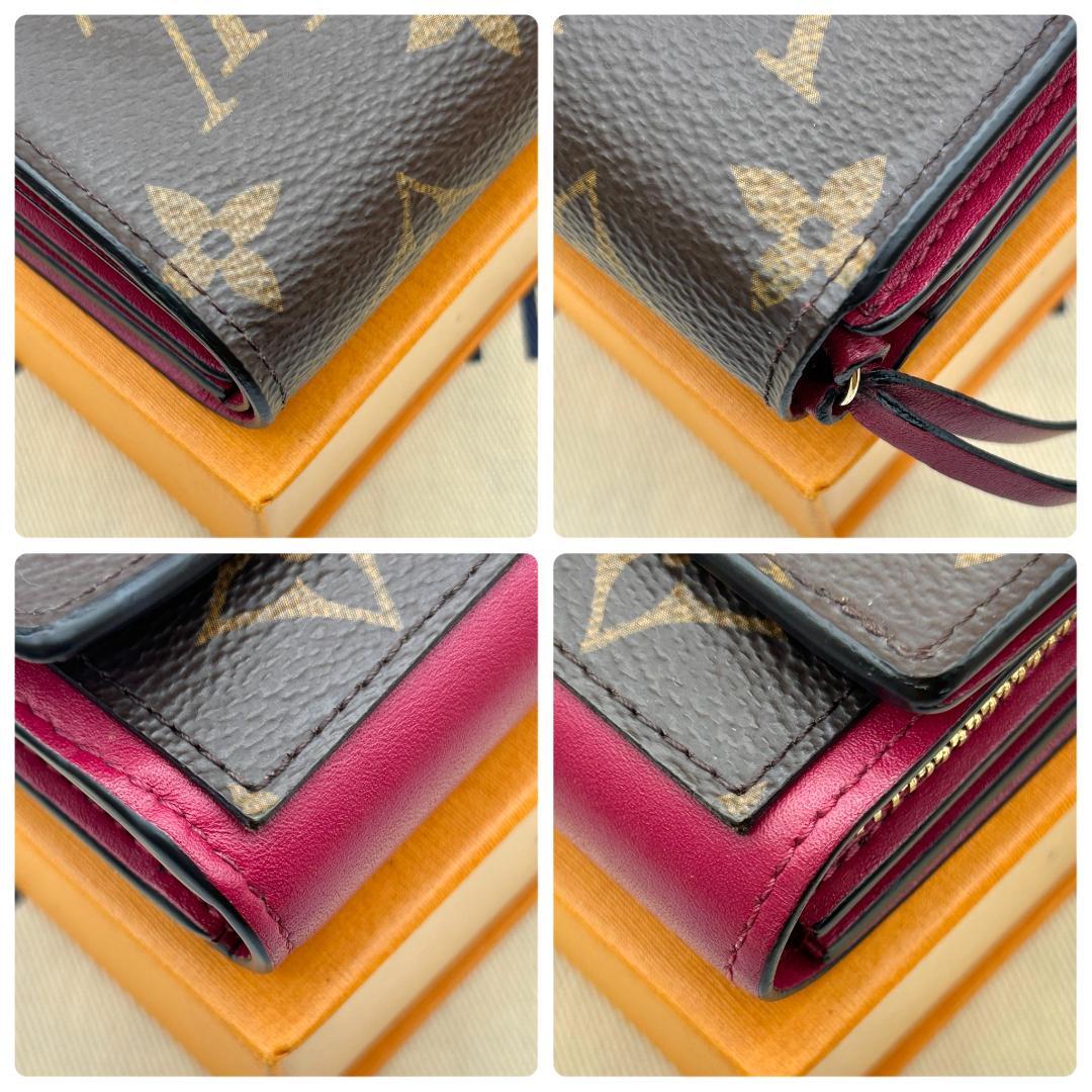 Louis Vuitton Monogram Portefeuille Flor Compact Wallet — view 5