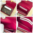 Louis Vuitton Monogram Portefeuille Flor Compact Wallet — view 6