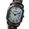 Hermes Watch Rallye White Dial SS Quartz