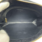 Chanel Caviar Leather CC Logo Pouch Clutch — view 6