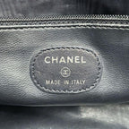 Chanel Caviar Leather CC Logo Pouch Clutch — view 8
