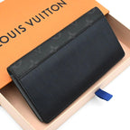 Louis Vuitton Epi Eclipse Portefeuille Brazza Wallet Black — view 2