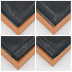 Louis Vuitton Epi Eclipse Portefeuille Brazza Wallet Black — view 8