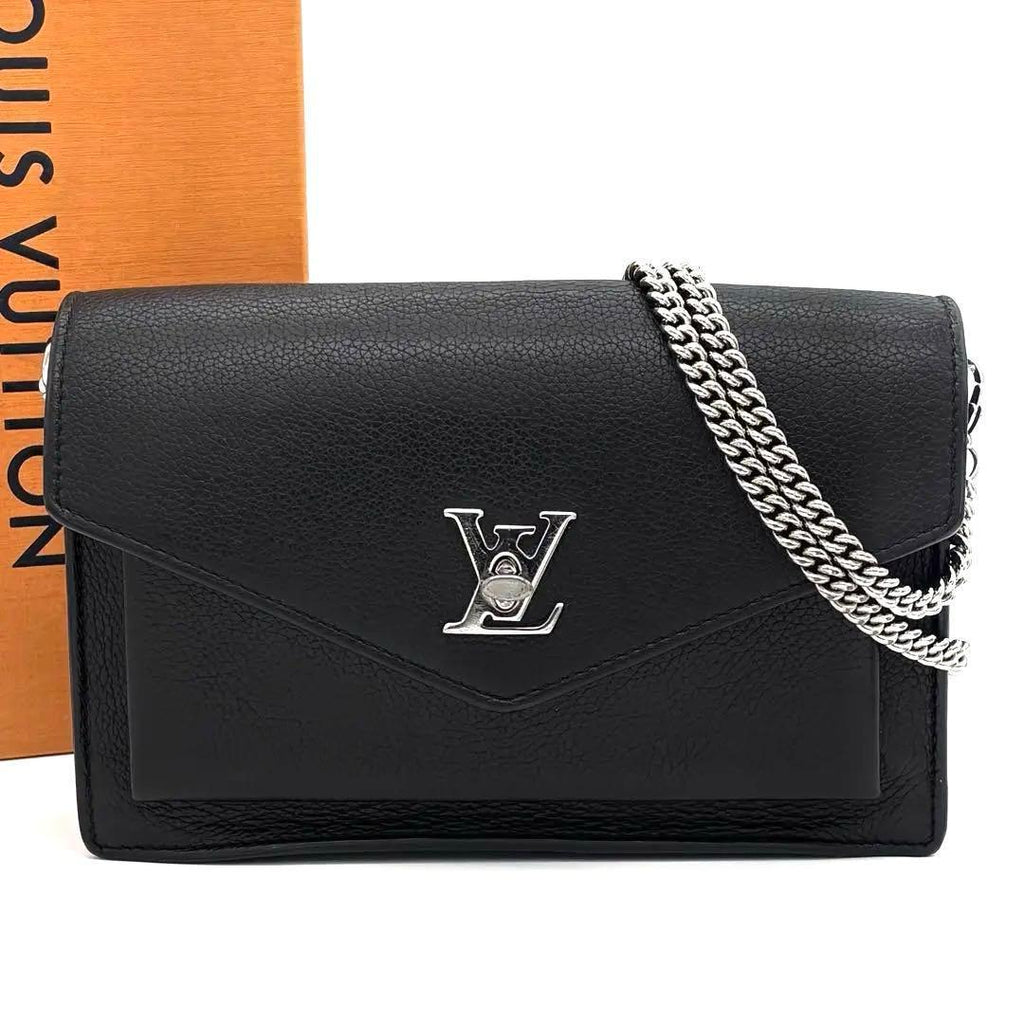 Louis Vuitton Pochette Lockme Chain 2-Way Shoulder Bag
