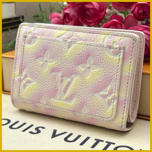 Louis Vuitton Monogram Empreinte Portefeuille Clair Wallet