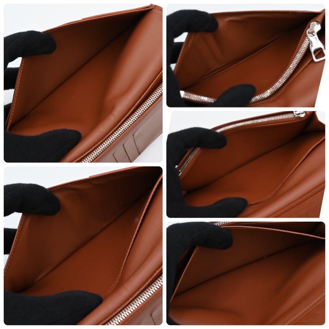 Louis Vuitton Epi XL Portefeuille Brazza Wallet Brown Limited — view 5