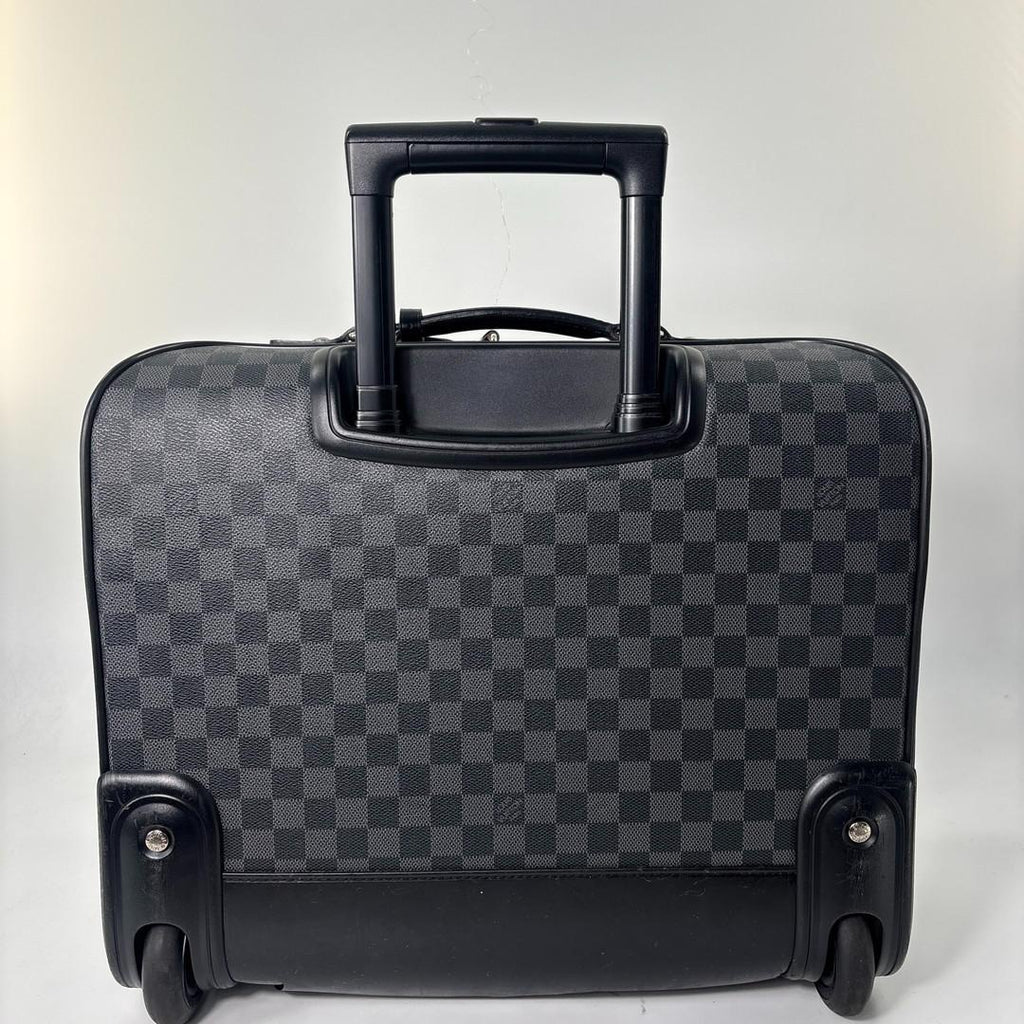Louis Vuitton Damier Graphite Pilot Case Carry Travel Bag — view 5