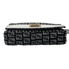 Fendi Zucca Pattern Mini Handbag Canvas Leather — view 6