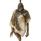 Hermes Carre Geant 140 Panthera Pardus Leopard Shawl Large Scarf