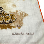 Hermes Carre Geant 140 Panthera Pardus Leopard Shawl Large Scarf — view 6