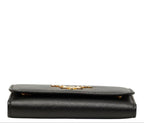Prada Saffiano Quadruple Strand Key Case Black Key Holder — view 4
