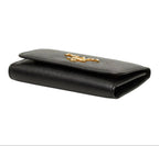 Prada Saffiano Quadruple Strand Key Case Black Key Holder — view 5
