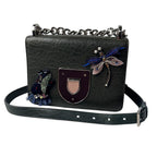 Diorama Club Emblem Chain Shoulder Bag Dragonfly