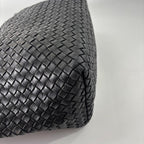 Bottega Veneta Intrecciato Cabas PM Tote Bag Black — view 7