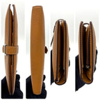 Hermes Bearn Souffle Brown Wallet Bifold Silver — view 5