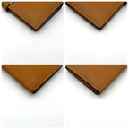 Hermes Bearn Souffle Brown Wallet Bifold Silver — view 7
