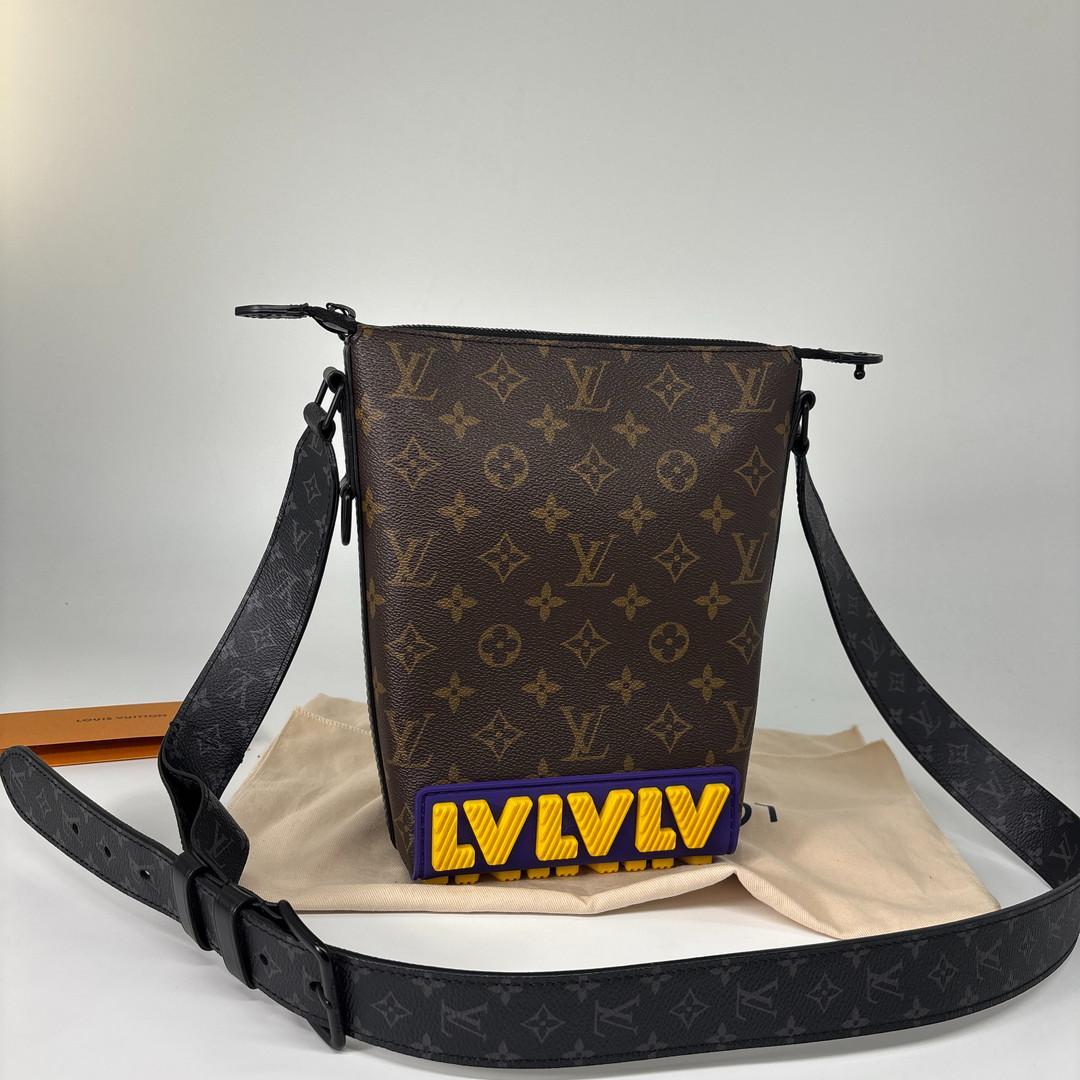 Louis Vuitton IC Monogram Eclipse Cruiser Shoulder Bag — view 5