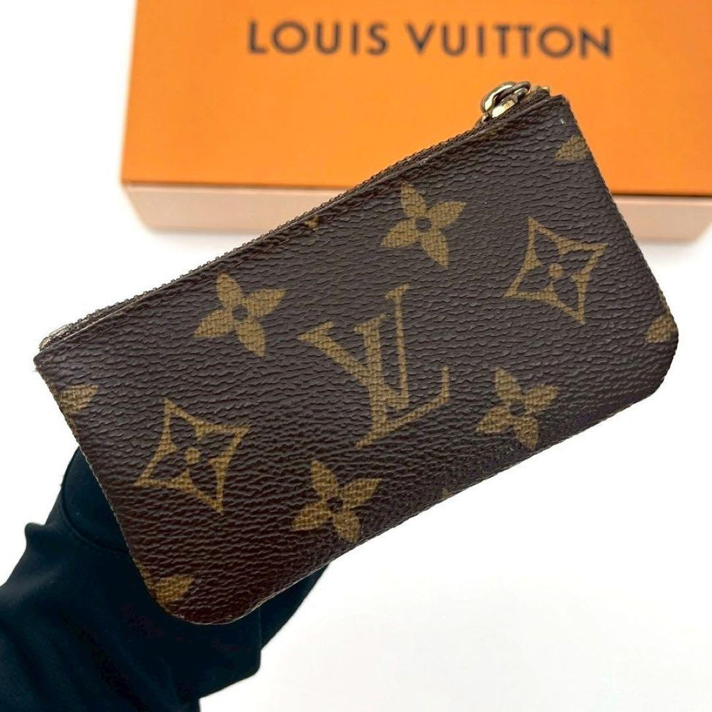 Louis Vuitton Pochette Cles Monogram Coin Case Key Purse