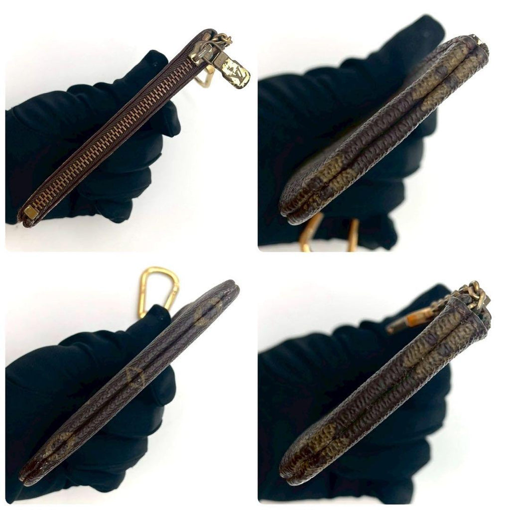 Louis Vuitton Pochette Cles Monogram Coin Case Key Purse