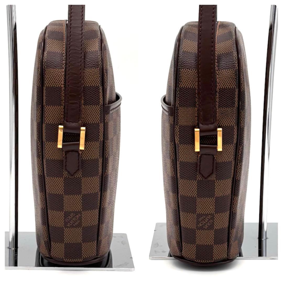 Louis Vuitton Damier Ebene Ipanema PM Shoulder Bag Pochette — view 5