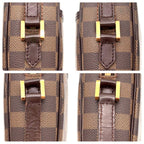 Louis Vuitton Damier Ebene Ipanema PM Shoulder Bag Pochette — view 8