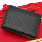Louis Vuitton Wallet Portefeuille Twist Compact Epi Black — view 2