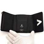 Louis Vuitton Wallet Portefeuille Twist Compact Epi Black — view 4